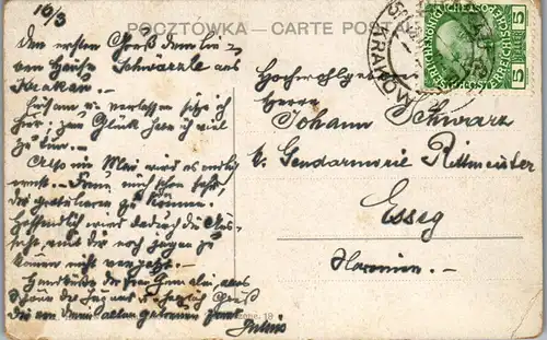 35792 - Polen - Krakau , Krakow , Sukiennice i Wieza Ratuszowa - gelaufen 1910