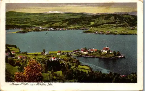 35799 - Kärnten - Maria Wörth am Wörthersee , Wörther See - gelaufen 1925