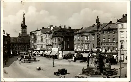 35805 - Tschechische Republik - Olomouc , Olmütz , Wilsonovo namesti , Oberer Platz - gelaufen 1936