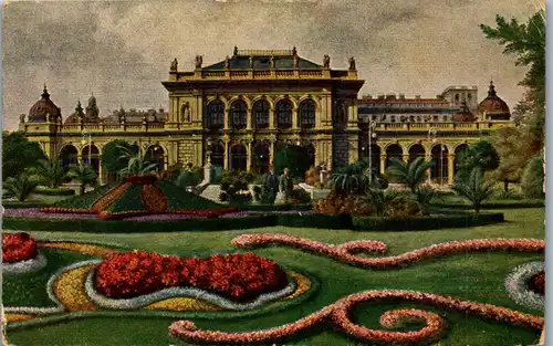 35815 - Wien - Wien I , Kusalon im Stadtpark - gelaufen 1917