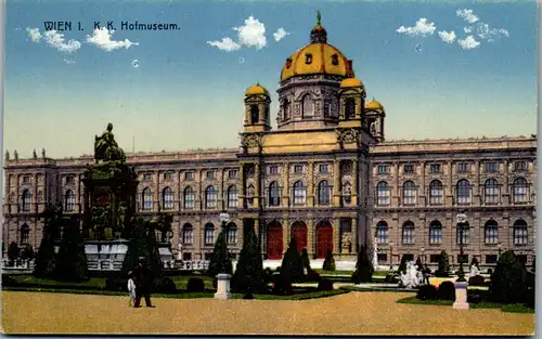 35818 - Wien - Wien I , K. k. Hofmuseum - nicht gelaufen