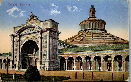 35838 - Wien - Wien II , Rotunde - nicht gelaufen