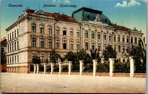 35851 - Rumänien - temesvar , Timisoara , Belvaros , Hadbirosag - nicht gelaufen 1916