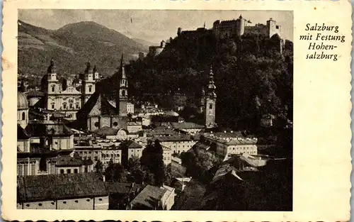 35885 - Salzburg - Festung Hohensalzburg - gelaufen 1937