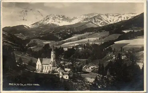 35887 - Niederösterreich - Prein an der Rax , Panorama - gelaufen 1925