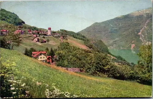 35891 - Schweiz - Obstalden mit Wallensee - gelaufen