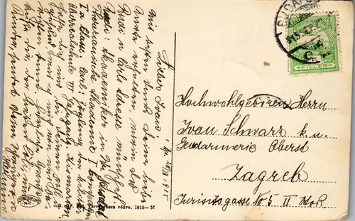 35903 - Ungarn - Budapest , Vigszinhaz , Lustspiel Theater - gelaufen 1915