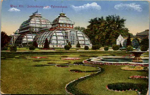 35926 - Wien - Wien XIII , Schönbrunn mit Palmenhaus - nicht gelaufen