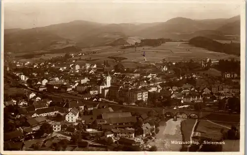 35929 - Steiermark - Mürzzuschlag , Panorama - gelaufen