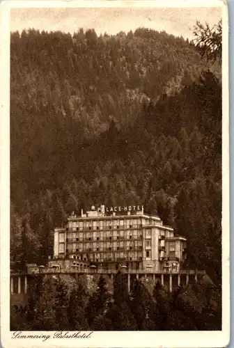 35930 - Niederösterreich - Semmering , Palasthotel , Palace Hotel - gelaufen 1920