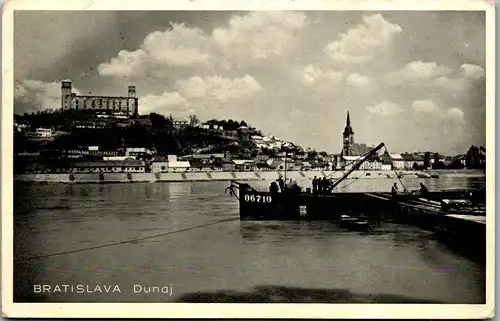 35938 - Slowakei - Pressburg , Bratislava , Dunaj - gelaufen