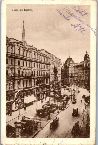 35960 - Wien - Am Graben - gelaufen 1929