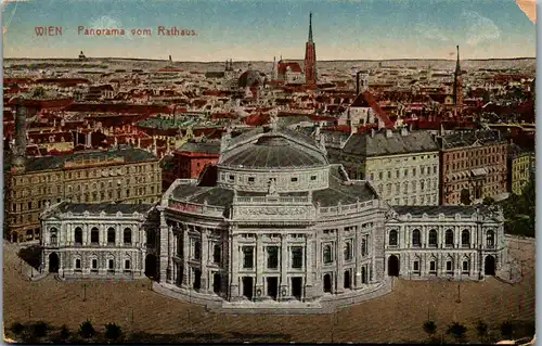 35966 - Wien - Panorama vom Rathaus - nicht gelaufen