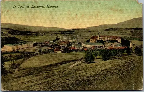 35975 - Kärnten - St. Paul im Lavanttal - gelaufen 1909