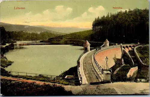 36005 - Tschechische Republik - Liberec , Nadrzka - gelaufen 1907