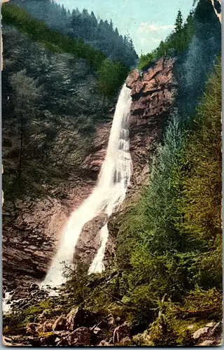 36022 - Kärnten - Maltatal , Hochalmfall - gelaufen 1907