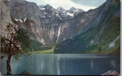 36039 - Deutschland - Berchtesgaden , Obersee - gelaufen 1914