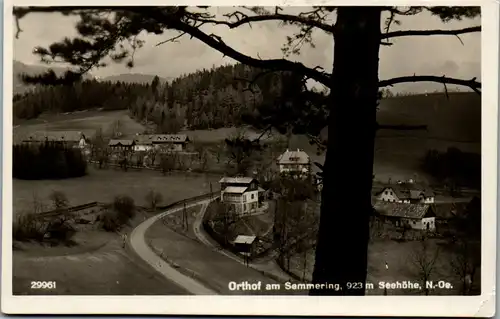 36059 - Niederösterreich - Orthof am Semmering - gelaufen 1930