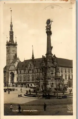 36072 - Tschechische Republik - Olmütz , Masarykplatz  - gelaufen 1929