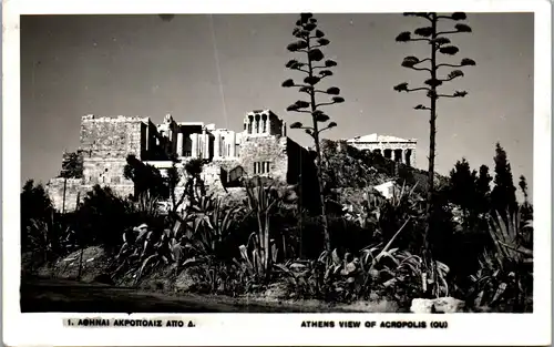 36077 - Griechenland - Athen , View of Acropolis - gelaufen