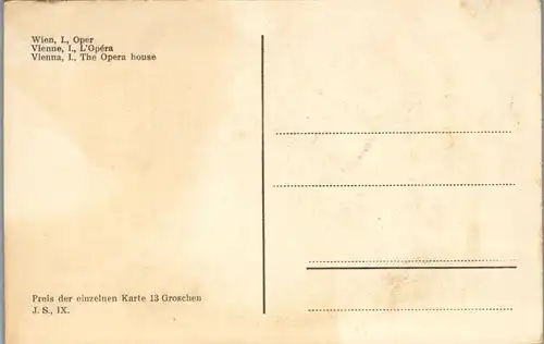 36126 - Wien - Wien I , Oper - nicht gelaufen