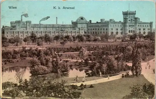 36165 - Wien - K. k. Arsenal - gelaufen 1915