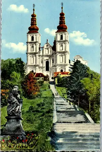 36170 - Steiermark - Graz , Maria Trost , Stiegenaufgang zur Wallfahrtskirche - nicht gelaufen 1963