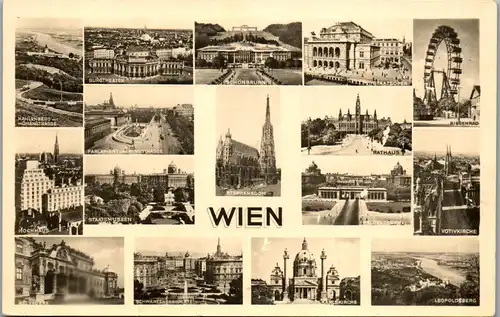 36194 - Wien - Mehrbildkarte - gelaufen 1942