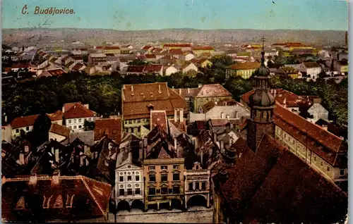 36200 - Tschechische Republik - C. Budejovice , Budweis - gelaufen 1914