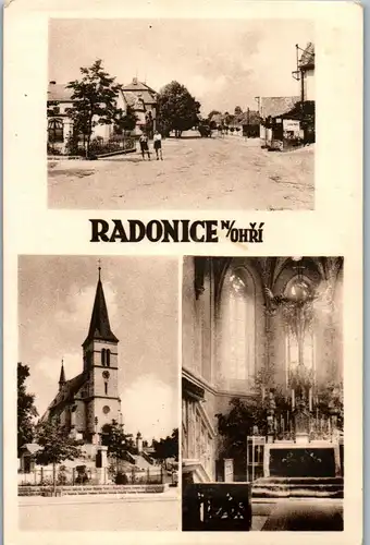 36221 - Tschechische Republik - Radonice nad Ohri , Peruc - gelaufen 1935