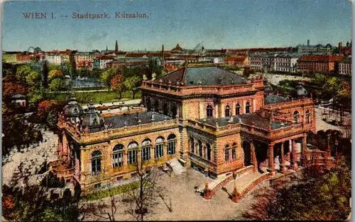 36264 - Wien - Wien I , Stadtpark , Kursalon - gelaufen 1917
