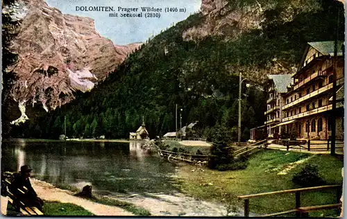 36300 - Italien - Pragser Wildsee mit Seekofel - nicht gelaufen