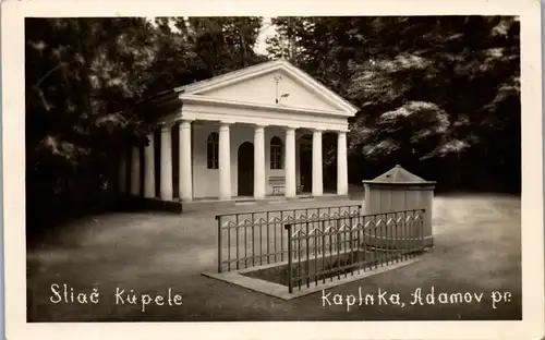36321 - Slowakei - Sliac Kupele , Kaplanka Adamov pr. - gelaufen 1926