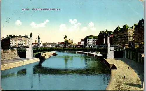 36324 - Wien - Ferdinandsbrücke - gelaufen 1913