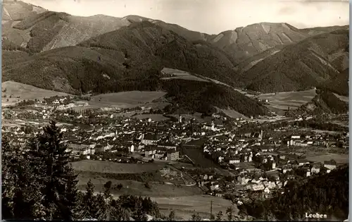 36343 - Steiermark - Leoben , Panorama - gelaufen 1952