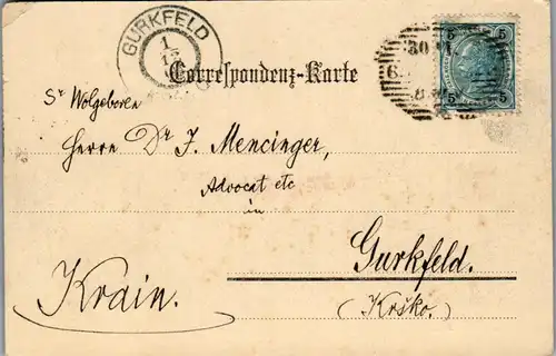 36346 - Wien - Wien I , Kärntnerring - gelaufen 1903
