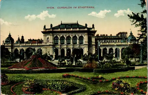 36366 - Wien - Kursalon im Stadtpark - gelaufen 1912