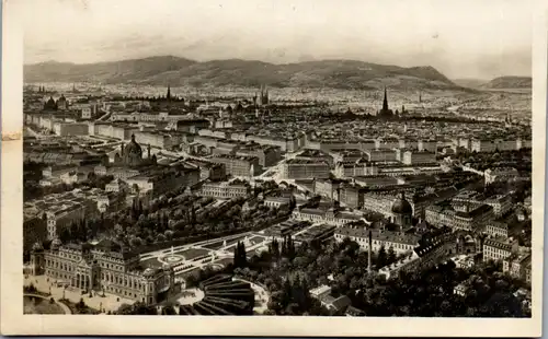 36371 - Künstlerkarte - Panorama von Wien , Nach einer Zeichnung von Prof. A. Kasimir - gelaufen 1930