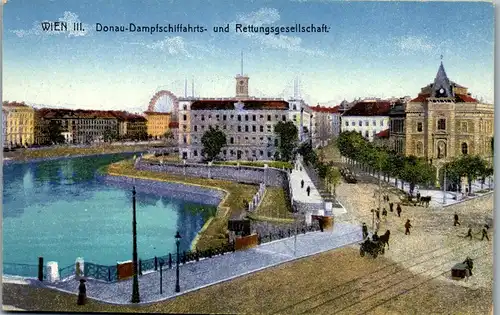 36376 - Wien - Wien III , Donau Dampfschifffahrts und Rettungsgesellschaft - nicht gelaufen