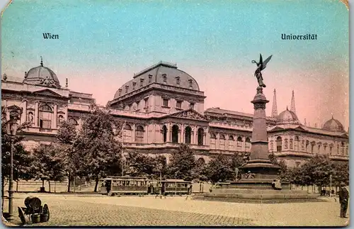 36407 - Wien - Universität - gelaufen 1913