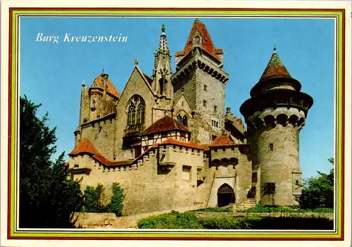 36425 - Niederösterreich - Leobendorf , Burg Kreuzenstein - nicht gelaufen