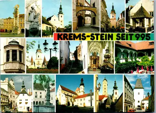 36431 - Niederösterreich - Krems , Stein an der Donau , Wachau , Mehrbildkarte - nicht gelaufen