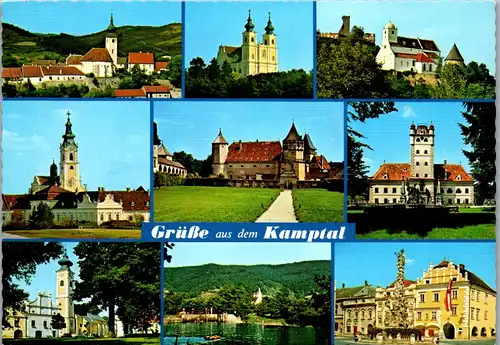 36450 - Niederösterreich - Kamptal , Stiefern , Dreieichen , Gars Thunau , Altenburg , Greillenstein , Langenlois - nicht gelaufen