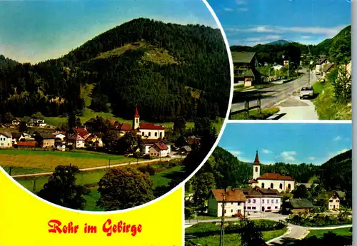 36454 - Niederösterreich - Rohr im Gebirge - gelaufen