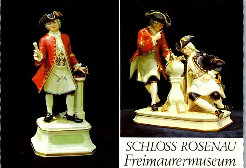 36456 - Niederösterreich - Zwettl , Schloss Rosenau , Freimaurermuseum , Mehrbildkarte - nicht gelaufen