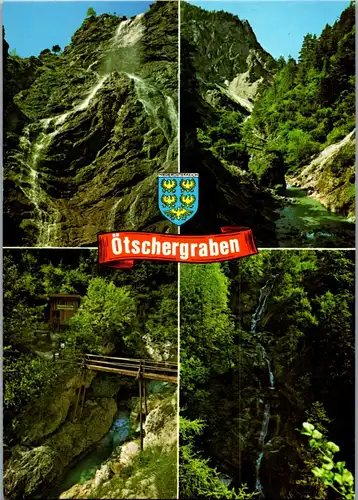 36461 - Niederösterreich - Ötschergraben , Ötscher , Mira Fall , Jausenstation , Ötscherhias , Lassingfall - nicht gelaufen