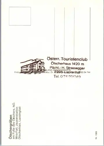 36461 - Niederösterreich - Ötschergraben , Ötscher , Mira Fall , Jausenstation , Ötscherhias , Lassingfall - nicht gelaufen