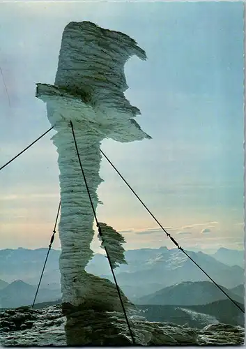 36462 - Niederösterreich - Ötscher Gipfel , Kreuz , Gipfelkreuz - nicht gelaufen