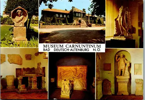 36476 - Niederösterreich - Carnuntum , Museum Carnuntium , Bad Deutsch Altenburg , Mehrbildkarte - nicht gelaufen
