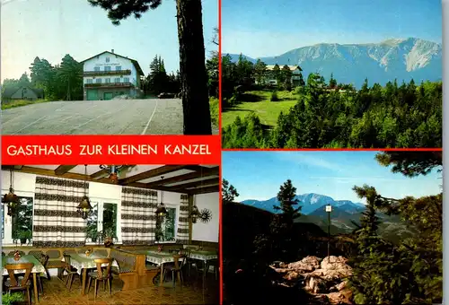 36477 - Niederösterreich - Hohe Wand , Gasthof Zur kleinen Kanzel , F. u. J. Schönthaler - nicht gelaufen